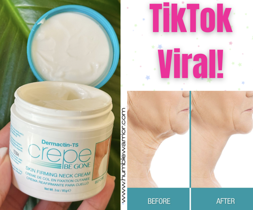 The Dermactin-TS Crepe Be Gone Neck Cream!